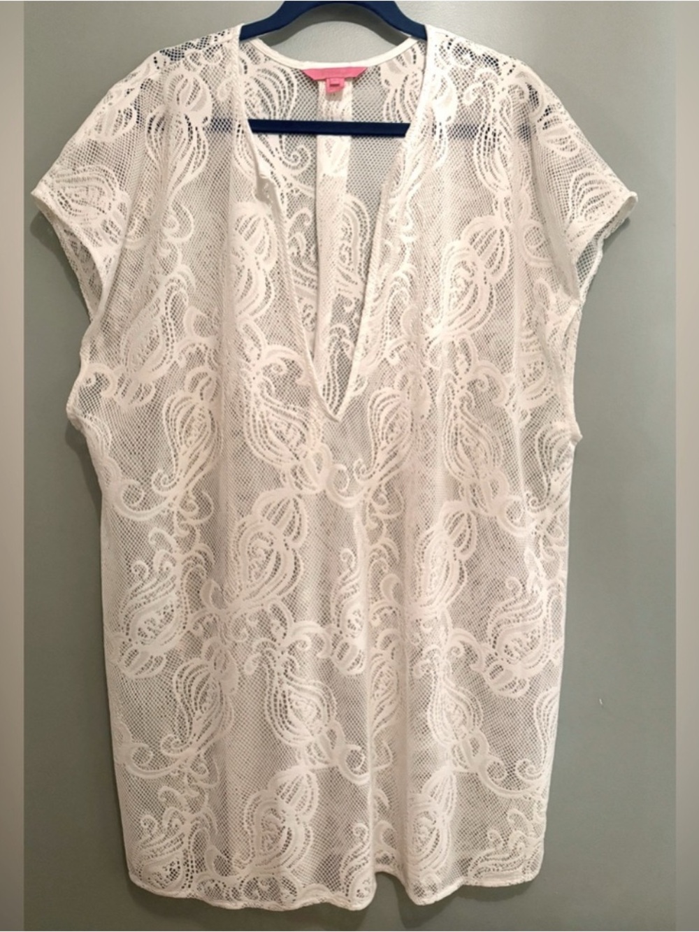 Lily Pulitzer Aideen White Swim Coverup - Picture 2 of 3